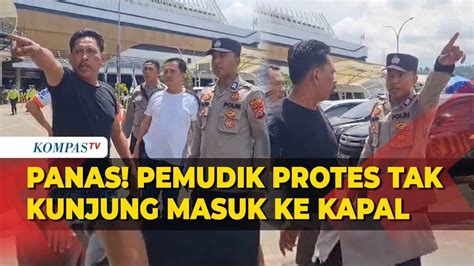 Pemudik Protes Di Dermaga Eksekutif Pelabuhan Merak YouTube