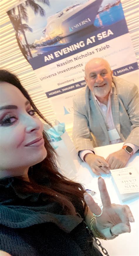 Coriyarckin On Twitter Front Row To Finally Meet Nntaleb Nassim