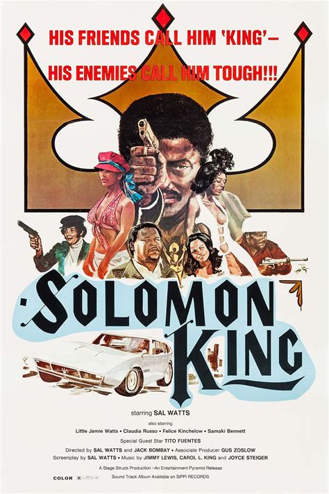 Solomon King (1974) - Posters — The Movie Database (TMDB)