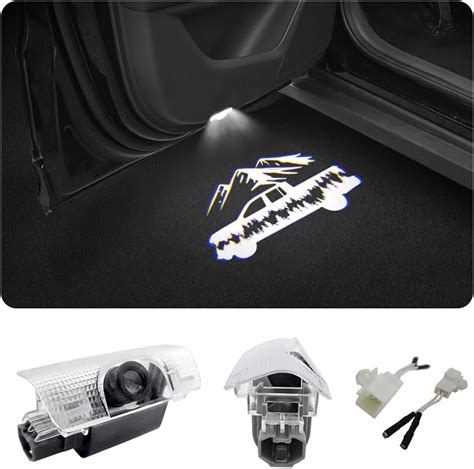 Amazon Akarin 2 PCS LED Car Door Logo Lights Compatible For Tundra