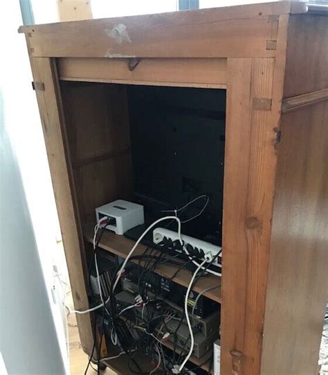 Gr Nderzeit Vertiko Um Nu Baum Holz Antikes M Bel Als Tv Schrank