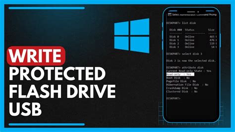 How To Format Write Protected Flash Drive USB YouTube