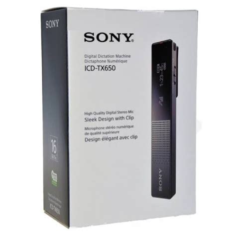 Sony Icd Tx Icd Recorder Shopee Philippines