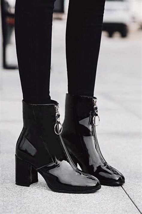 Zipper Boots Outfit Ideas for Women – kadininmodasi.org