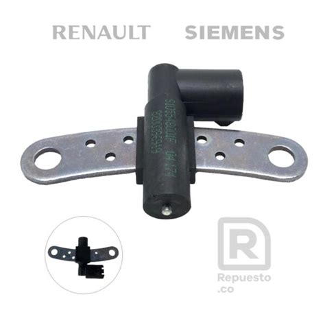 Sensor cigueñal CKP Renault Logan 8 Válvulas Derecho ORIGINAL