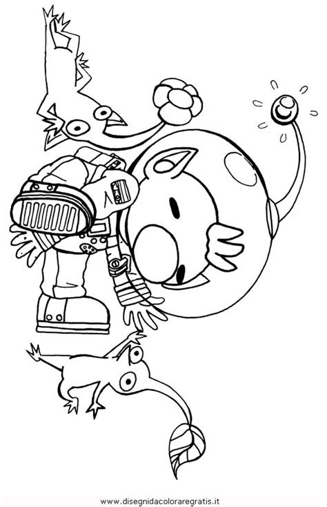 Pikmin Coloring Sheets