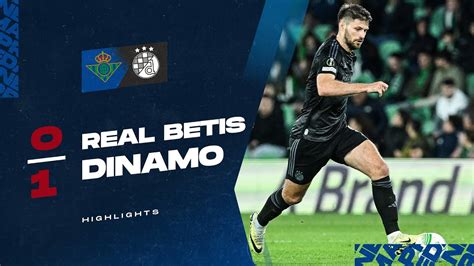 HIGHLIGHTS REAL BETIS GNK DINAMO 0 1 Pogodak Brune Petkovića za