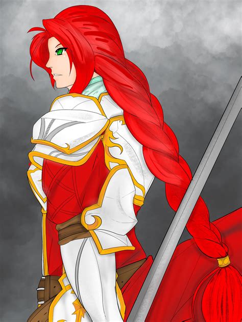 I Drew My Favorite Fe Character Titania Rfireemblem