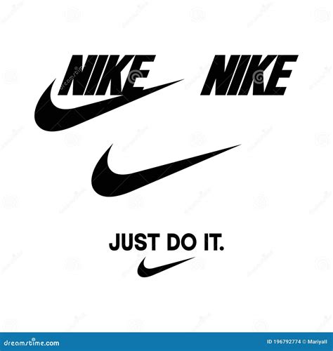 ASTANA, KAZAKHSTAN -10 July 2020: Nike Icon. Nike Logo. Vector Nike ...