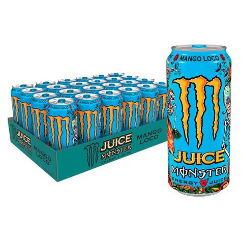 Bebida Energetica Mango Loco Ml Monster Energy Pack Club Sams Ve