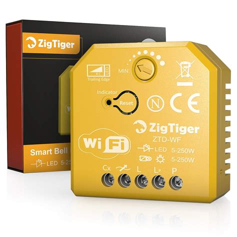 Zigtiger Wifi Unterputz Dimmer Aktor Dimmer Schalter Smart