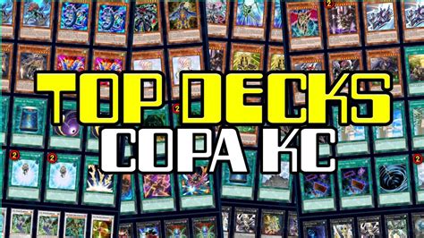 Los Mejores Decks De La Copa Kc Abril 2021 Yu Gi Oh Duel Links Youtube