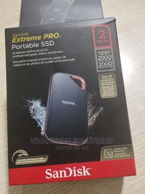 Sandisk E81 Extreme PRO Portable External Ssd V2 2tb In Nairobi Central