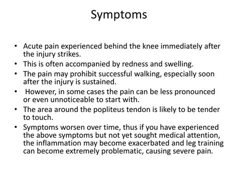 PPT - What is popliteus tendinitis? PowerPoint Presentation, free download - ID:2560598