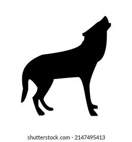 Silhouette Vector Barking Dog Stock Vector (Royalty Free) 2147495413 ...