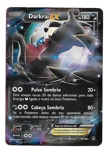 Darkrai Ex Carta Pok Mon Original Turbo Colis O Mercadolivre