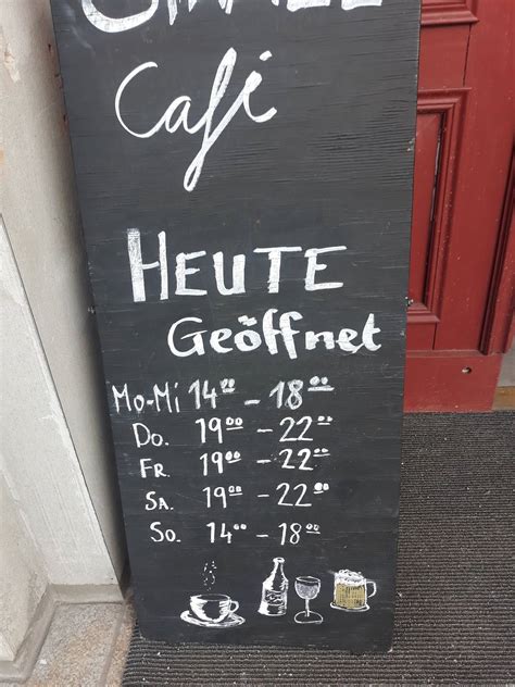 Speisekarte Von Straze Caf Restaurant Greifswald