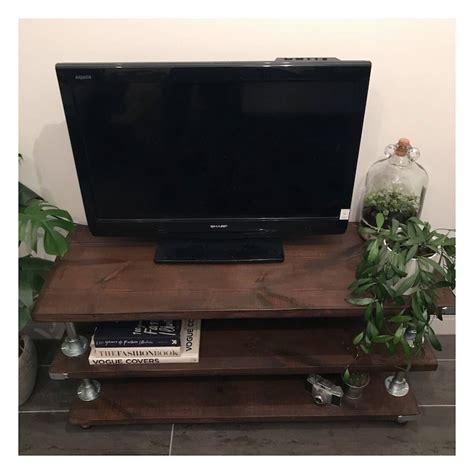 Bespoke Upcycled Scaffolding Board Tv Stand Shelf Unit Made From