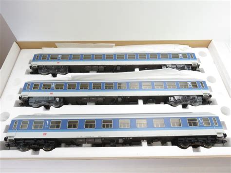 1MJ78 Märklin Spur 1 InterRegio Wagen Set 3tlg der DB umlackiert