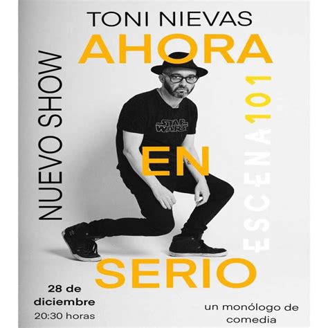 Toni Nievas Presenta Ahora En Serio En Escena Uep Mallorca