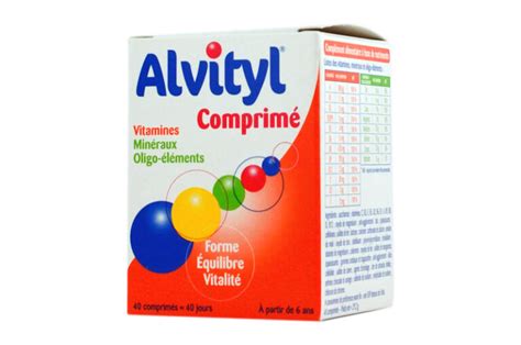 Alvityl Comprimé 40 Comprimés Pharma Mé