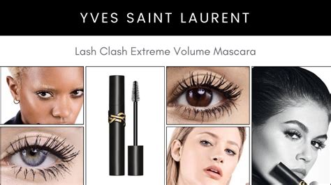 Sneak Peek YSL Beauty Lash Clash Extreme Volume Mascara YouTube