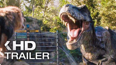 Jurassic World 2 Lion Vs T Rex Tv Spot And Trailer 2018 Youtube