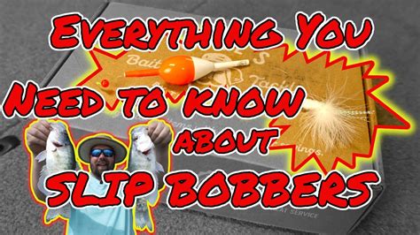 How To Tie A Slip Bobber The Best Crappie Lures To Slow Down Youtube