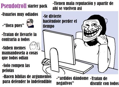 Cuarta Wea De Los Starter Packs Ni Idea Meme Subido Por Deleted