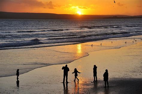 Bournemouth Beach Sunset Photograph by Danny Bulmer - Fine Art America