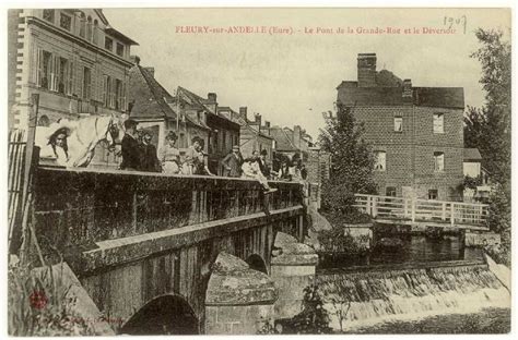 Ressource Fleury Sur Andelle Le Pont De La Grande Rue Et Le D V