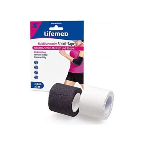 Sporditeip Lifemed Stabilizing Sports Tape M X Cm Shopmaailm