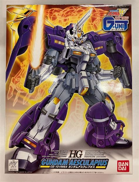 Bandai Hg Mobile Suit Gundam Wing G Unit Gundam Asklepuos Mandarake