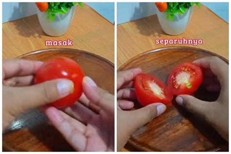 Tambah 1 Bahan Dapur Ini Trik Simpan Sisa Potongan Tomat Agar Tak