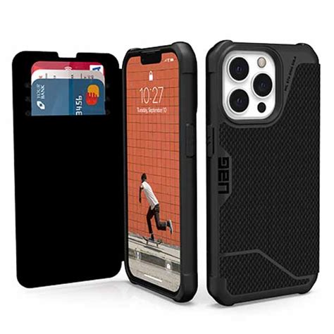 Buy Uag Metropolis Case Suits Iphone 13 Pro Max Kevlar Black Online