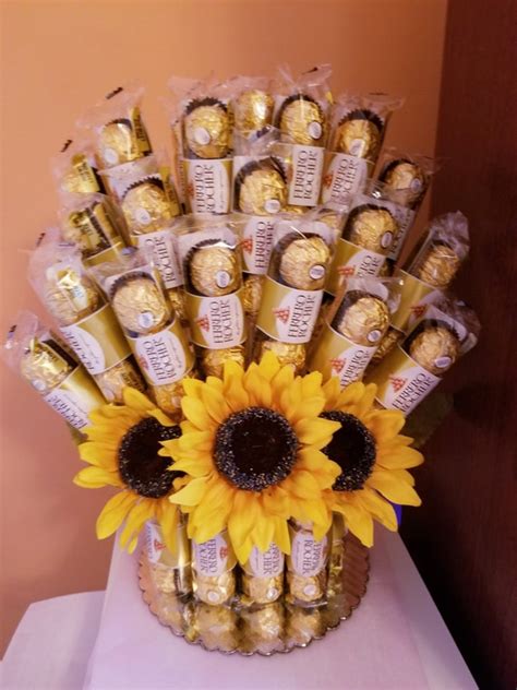 Recopilación imagen 100 ramos de girasoles con chocolates Abzlocal mx