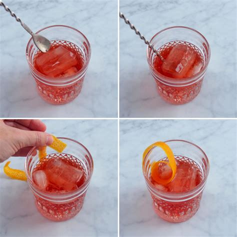 Cóctel Negroni para 1 personas El cocinero casero Bebidas