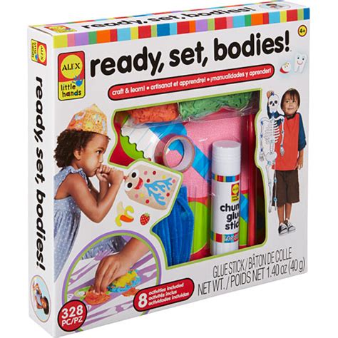 ALEX Toys Little Hands Ready, Set, Bodies - Fun Stuff Toys