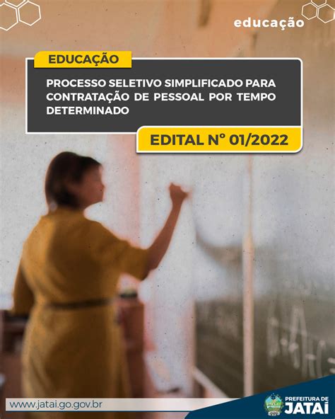 AVISO DE PUBLICAÇÃO DO EDITAL Nº 01 2022 PROCESSO SELETIVO SIMPLIFICADO