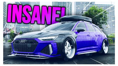 NEW Audi RS6 Avant Full Customization In Need For Speed Unbound MR