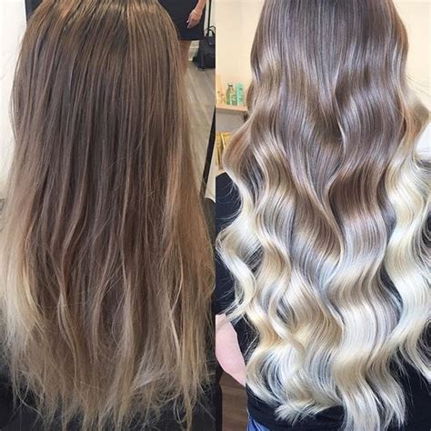 Seashell Blonde Starting With Babylights Then Freehand Painted All Over