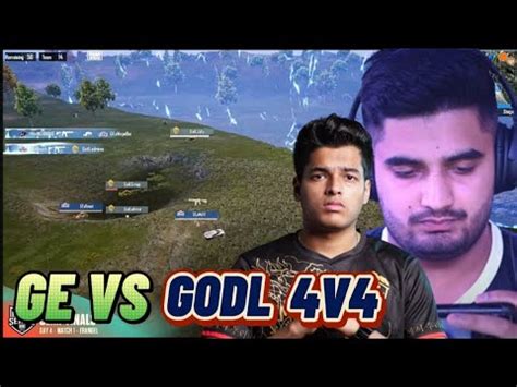 GE Vs GODL 4v4 Rotation Fight Global ESports Vs Godlike ESports Bgis