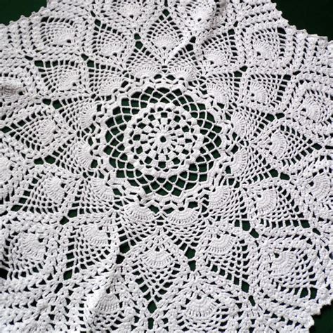 Crochet Table Cloth Etsy