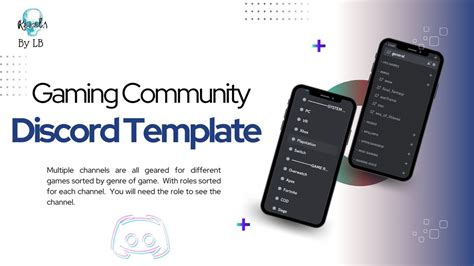 Gaming Community Discord Server Template - Etsy