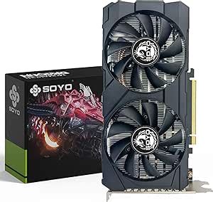 Amazon.com: SOYO NVIDIA Geforce RTX2060 Super Graphics Card, 8GB GDDR6 ...