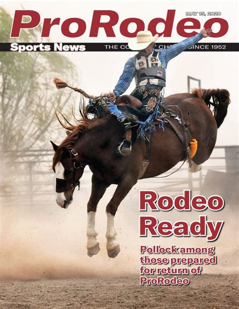 Pro Rodeo Sports News Magazine Magazine