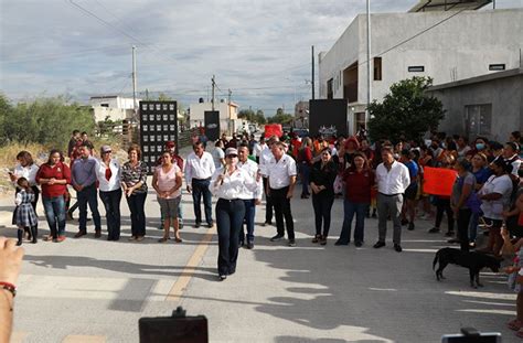 Entrega Alcaldesa Carmen Lilia Canturosas Obras De Alumbrado Y