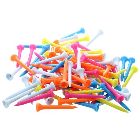 Wholesale Pcs Golf Tees Mm Plastic Mixed Color Golf Tees