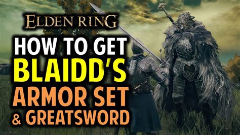 How To Get Blaidd S Armor Set Royal Greatsword Elden Ring Youtube