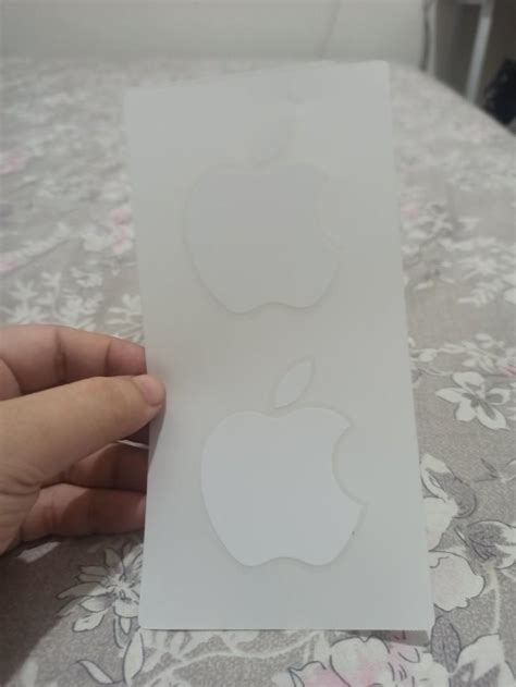 Authentic apple logo sticker, Computers & Tech, Parts & Accessories ...